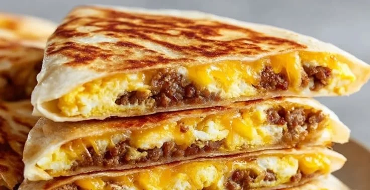 Easy Egg Breakfast Wraps