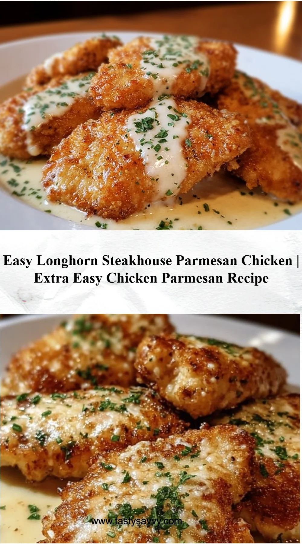 Easy Longhorn Steakhouse Parmesan Chicken