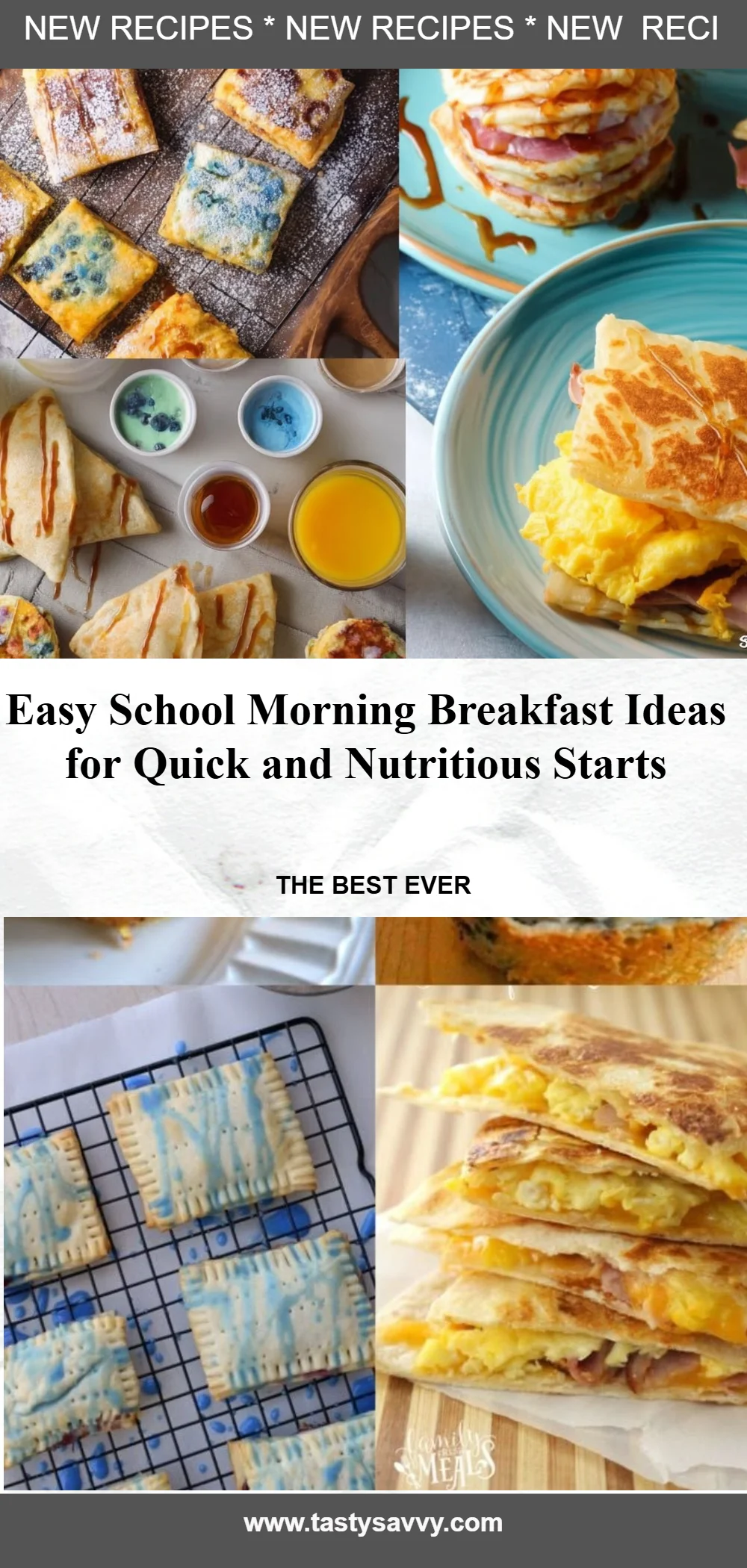 Easy School Morning Breakfasts