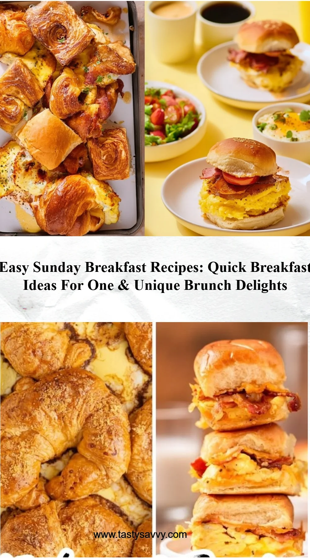 Easy Sunday Breakfast Recipes