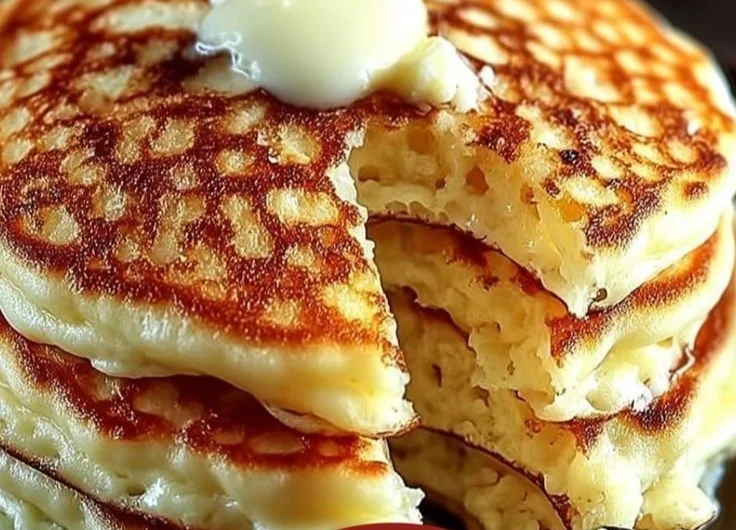 Flourless Cottage Cheese Pancakes