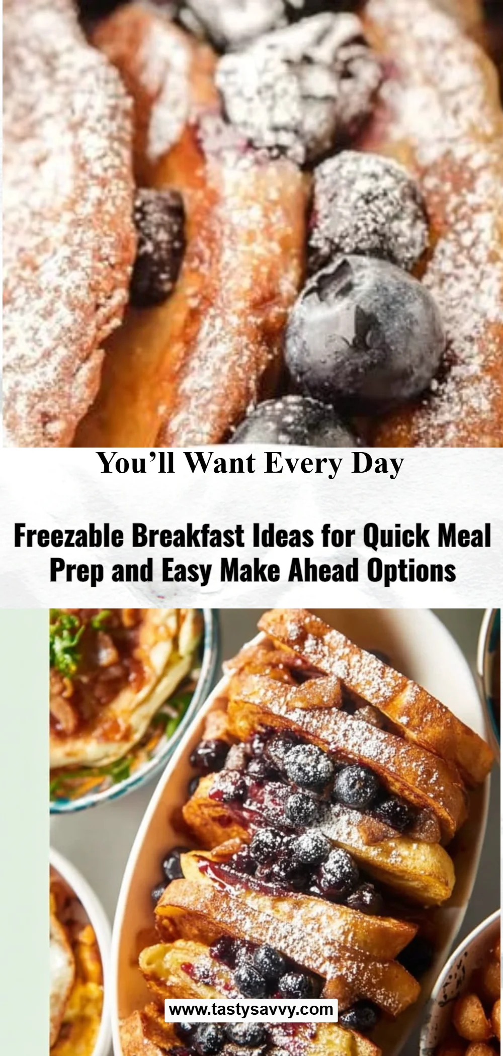 Freezable Breakfast Ideas