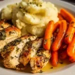 Garlic Herb Chicken with Creamy Mashed Potatoes and Glazed Carrots Garlic Herb Chicken Garlic Herb Chicken with Creamy Mashed Potatoes and Glazed Carrots garlic herb chicken with creamy mashed potatoes an 2026 03 25 223105 1024x683 1