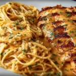 Garlic Parmesan Chicken Spaghetti in Spicy Cajun Cream Sauce garlic parmesan chicken spaghetti in spicy cajun c 2026 03 07 215810 1024x683 1