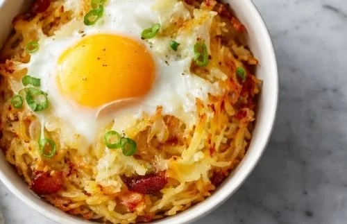 Hash Brown Breakfast Bowls