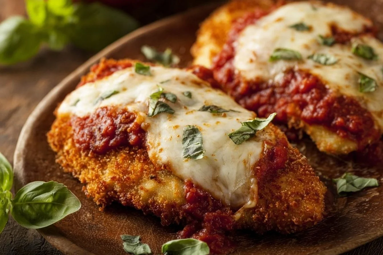Healthy Baked Chicken Parmesan baked chicken parmesan Healthy Baked Chicken Parmesan