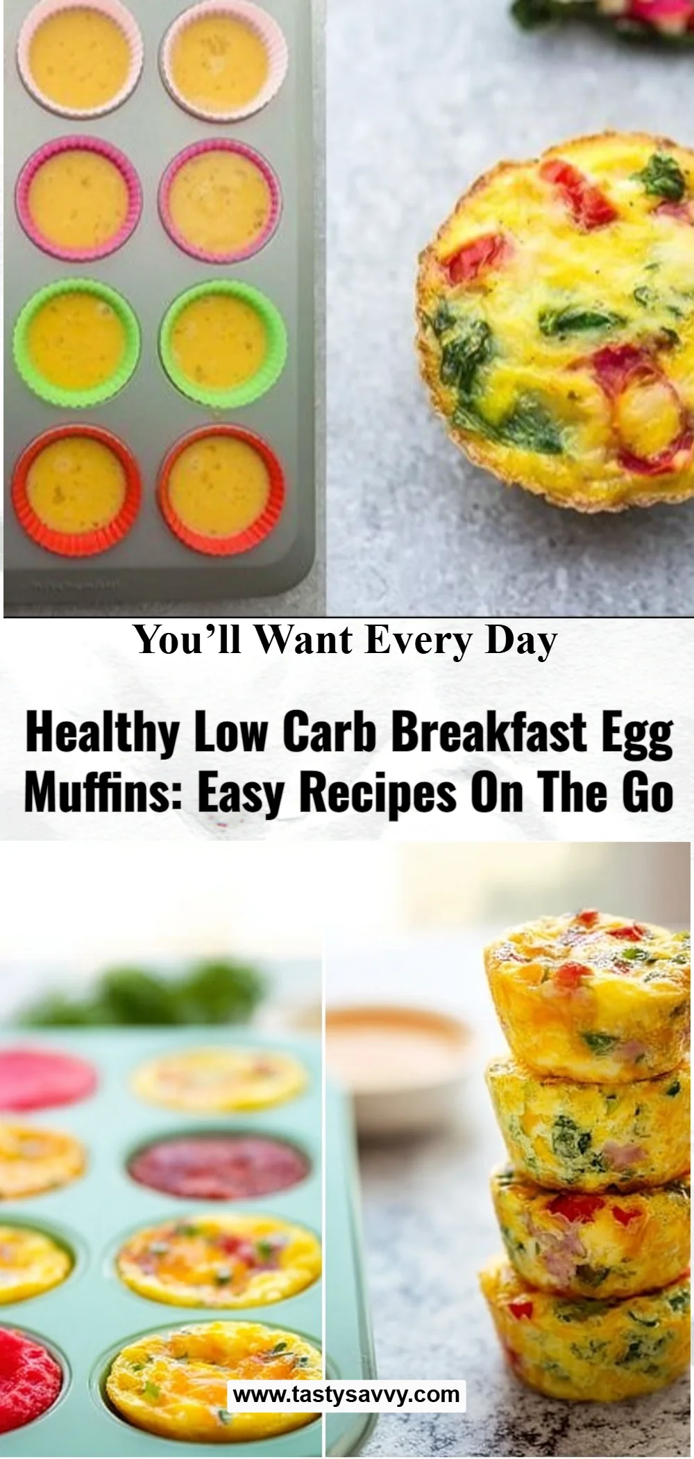 Healthy Breakfast Egg Muffins