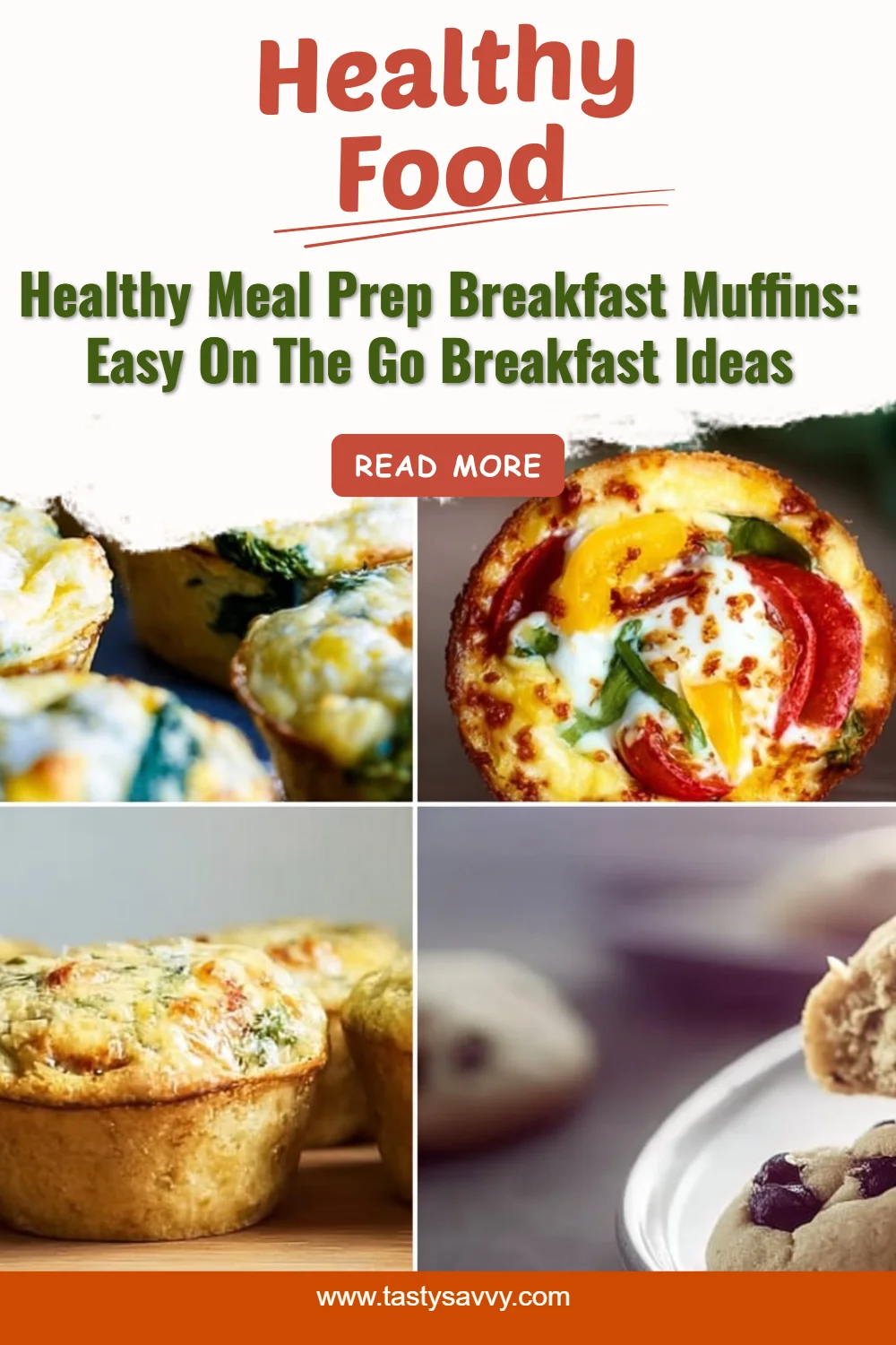 Healthy Meal Prep Breakfast Muffins breakfast muffins Healthy Meal Prep Breakfast Muffins