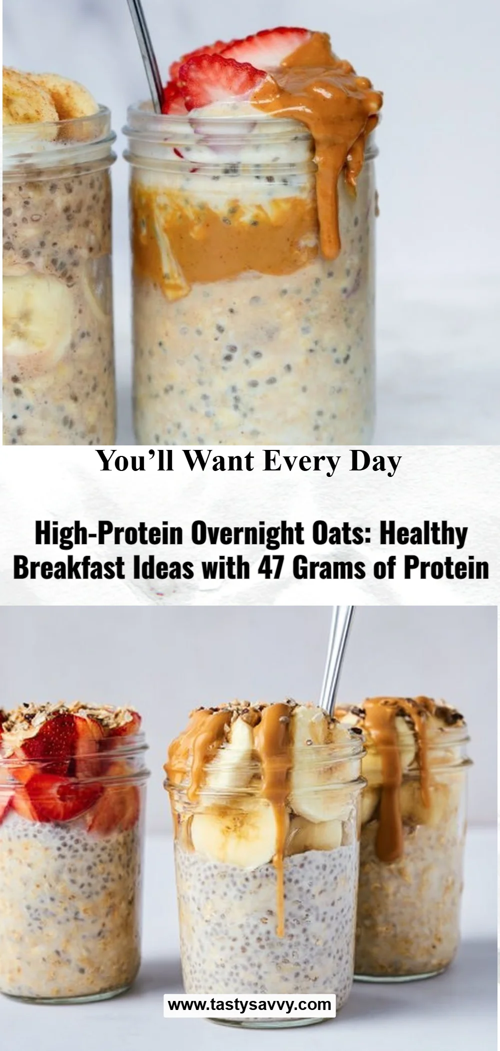 High-Protein Overnight Oats