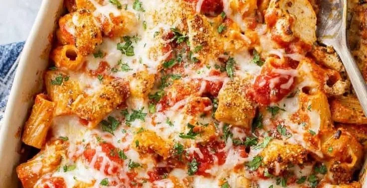 Homemade Chicken Parmesan Casserole