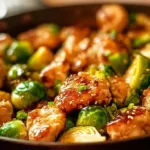 Honey-Garlic Chicken & Brussels Sprouts Skillet Honey-Garlic Chicken Honey-Garlic Chicken & Brussels Sprouts Skillet honey garlic chicken brussels sprouts skillet 2026 03 29 192711 1024x683 1