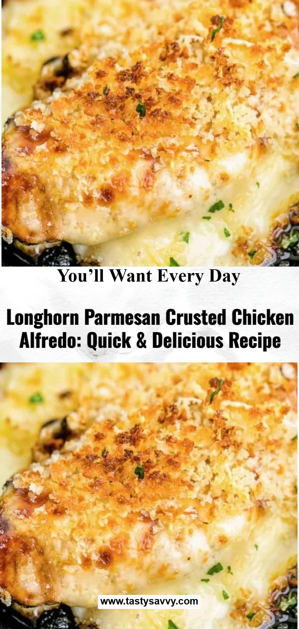 Longhorn Parmesan Crusted Chicken