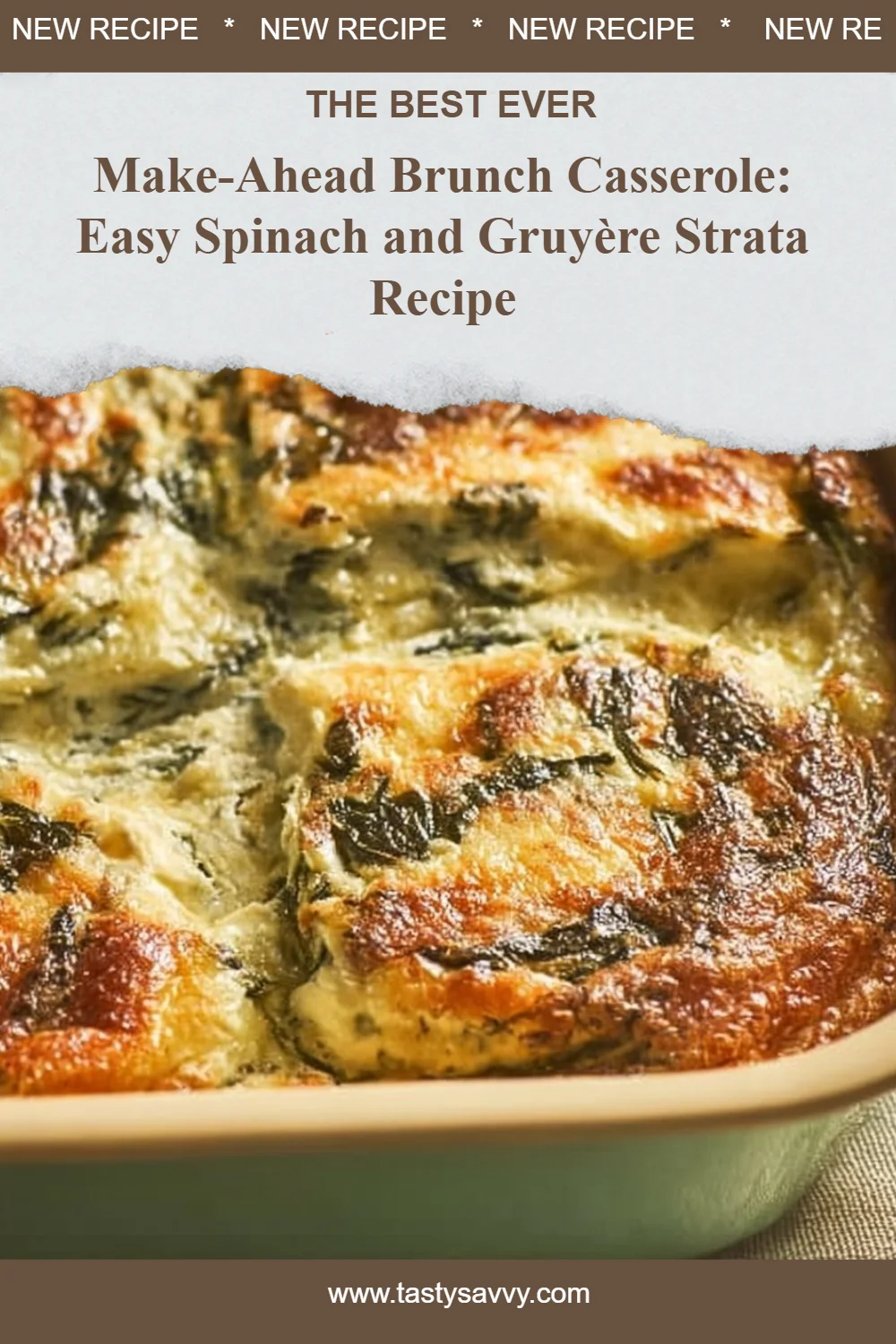 Make-Ahead Breakfast Casserole breakfast casserole Make-Ahead Breakfast Casserole