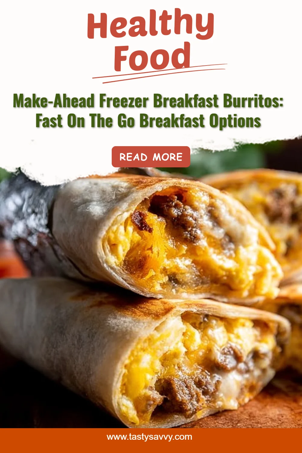 Make-Ahead Freezer Breakfast Burritos
