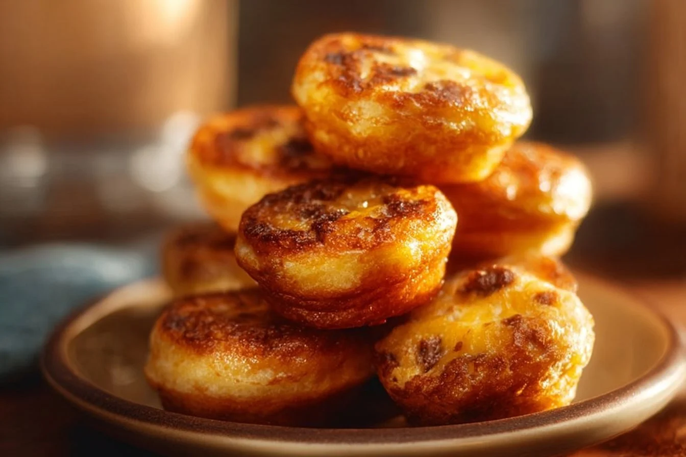 Delicious McGriddle Bites with syrupy goodness and biscuit textures