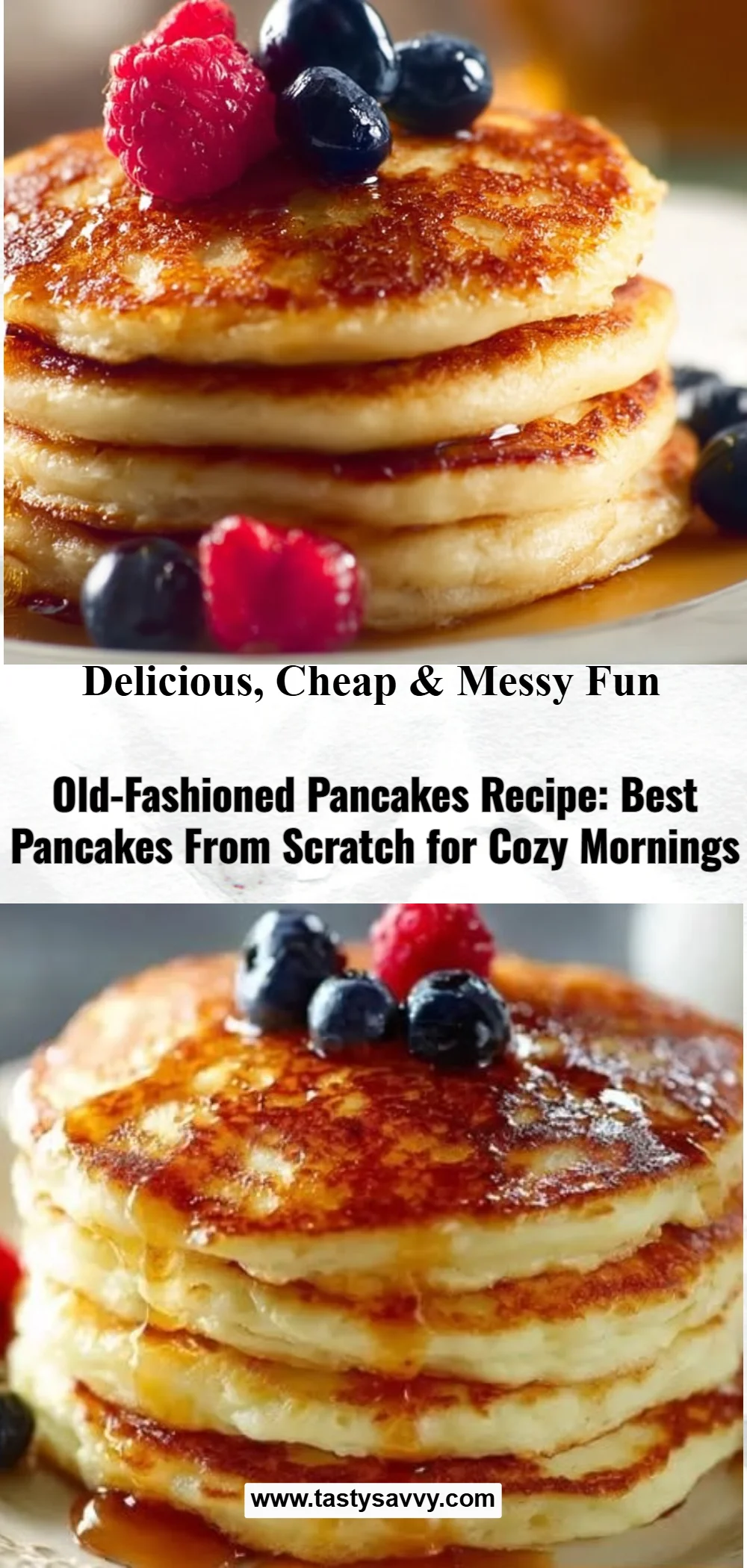 Old-Fashioned Pancakes pancakes Old-Fashioned Pancakes