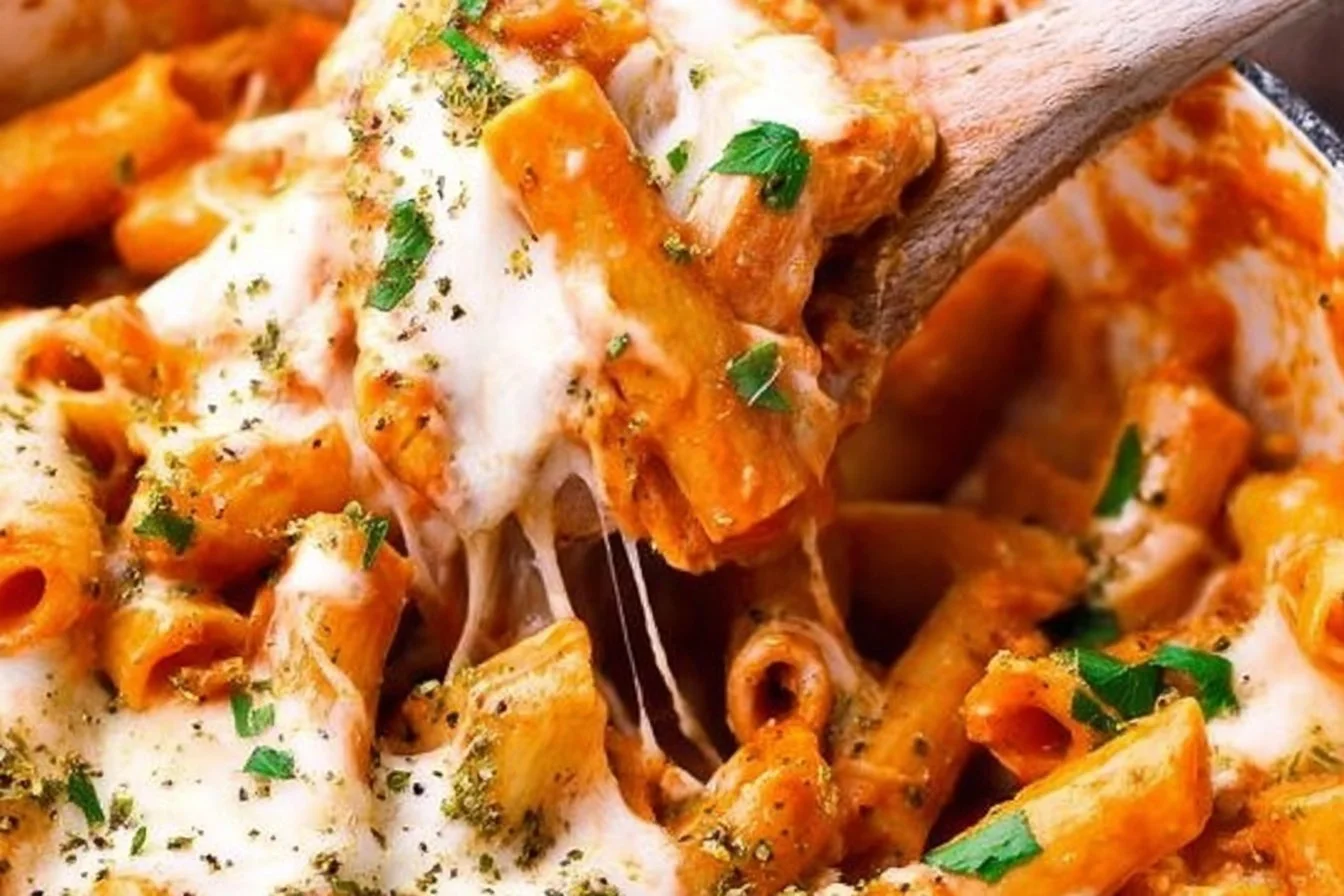 One Pot Chicken Parmesan Pasta