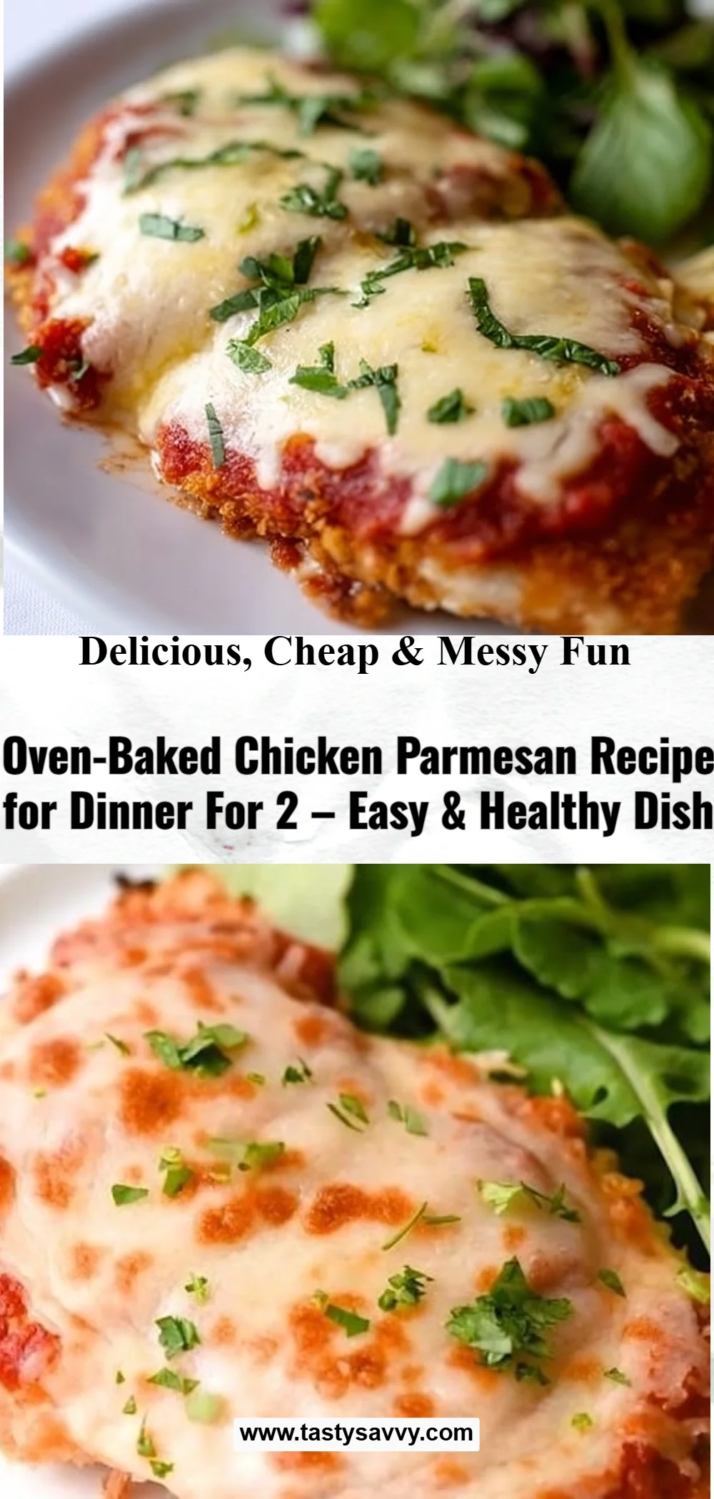 Oven-Baked Chicken Parmesan