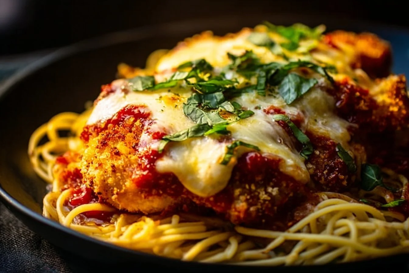 Oven-Baked Chicken Parmesan chicken parmesan Oven-Baked Chicken Parmesan