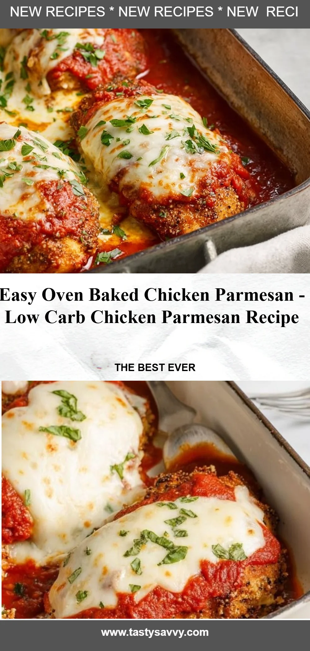 Oven Baked Chicken Parmesan chicken parmesan Oven Baked Chicken Parmesan