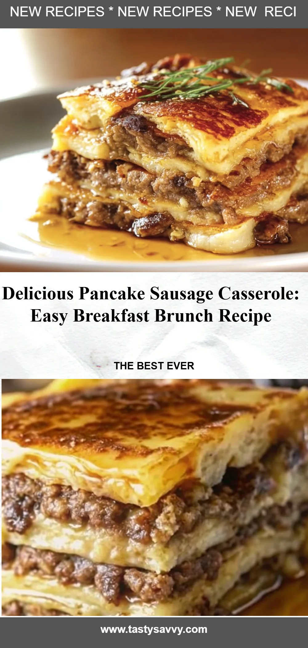 Pancake Sausage Casserole