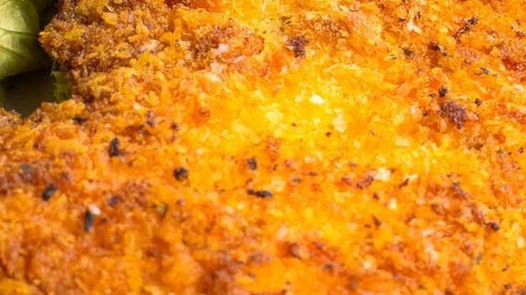 Parmesan Crusted Chicken Cutlets