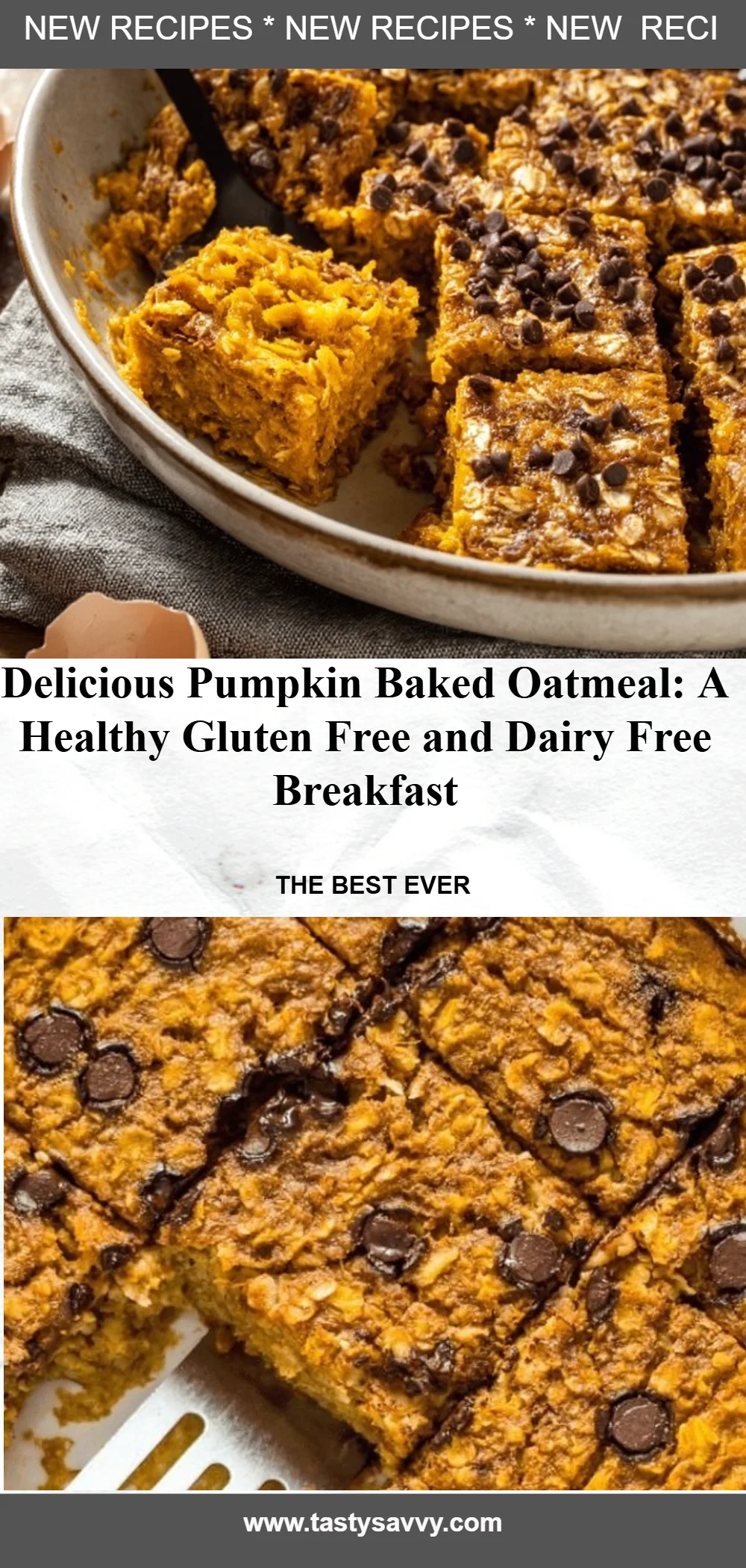 Pumpkin Baked Oatmeal