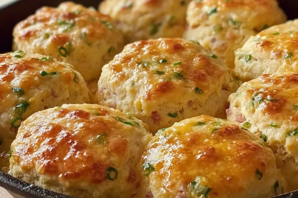 Savory breakfast protein biscuits for a nutritious morning meal