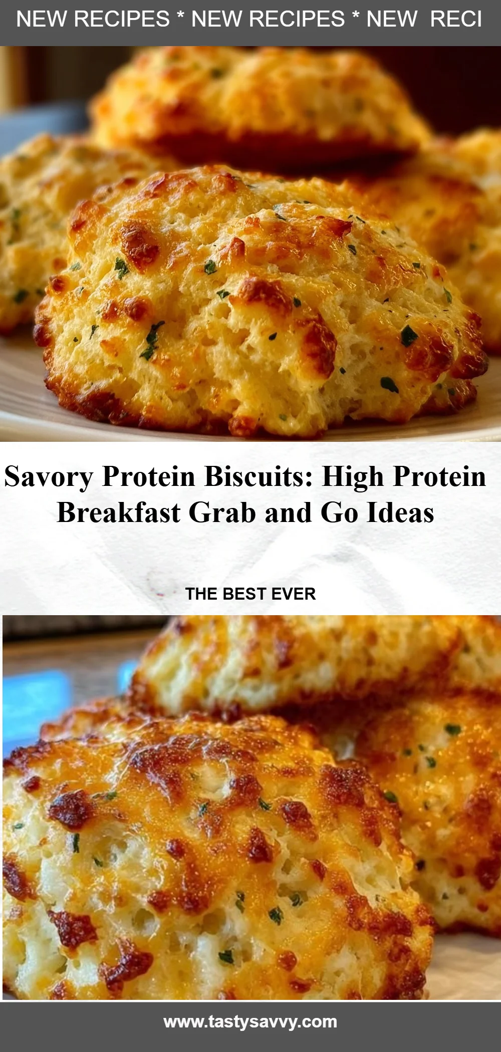 Savory Protein Biscuits