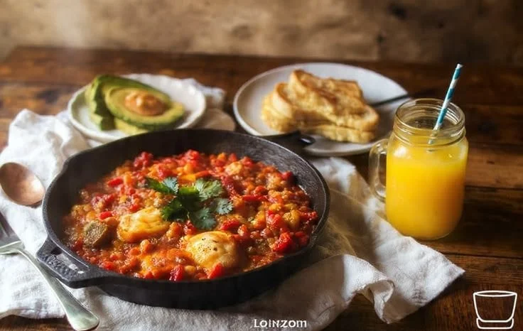 Shakshuka with Avocado Toast Shakshuka Shakshuka with Avocado Toast