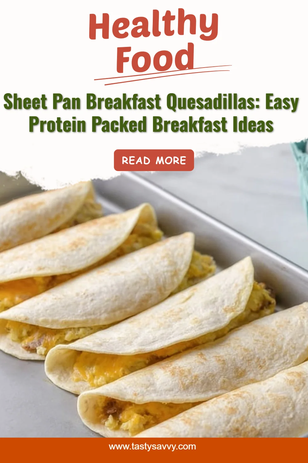 Sheet Pan Breakfast Quesadillas breakfast quesadillas Sheet Pan Breakfast Quesadillas