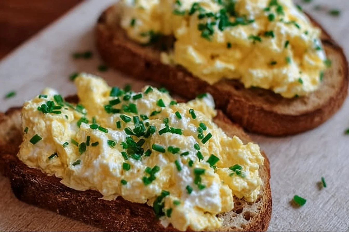 Simple Egg and Ricotta Toast egg and ricotta toast Simple Egg and Ricotta Toast