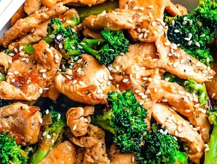 Stir-Fried Chinese Chicken and Broccoli Chinese chicken Stir-Fried Chinese Chicken and Broccoli