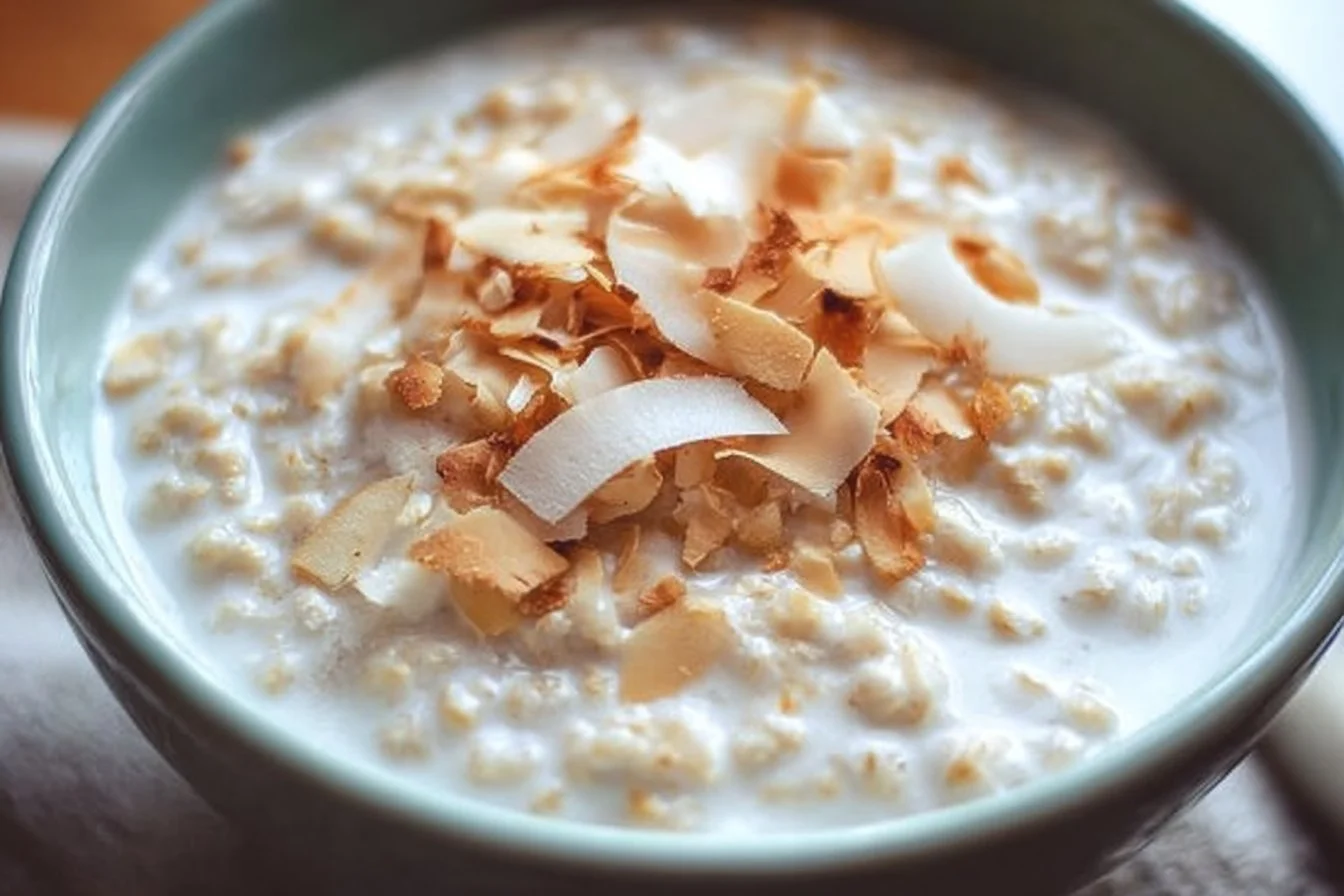 Tasty Coconut Cream Oats