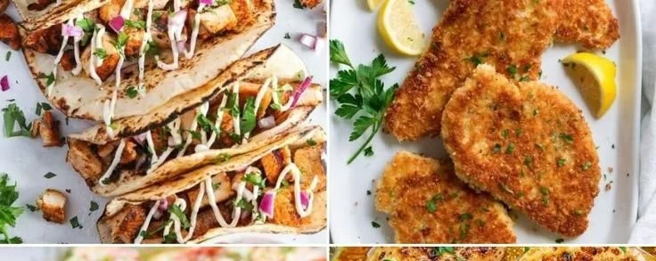 Thin-Sliced Chicken Breasts with Vegetables chicken breasts Thin-Sliced Chicken Breasts with Vegetables