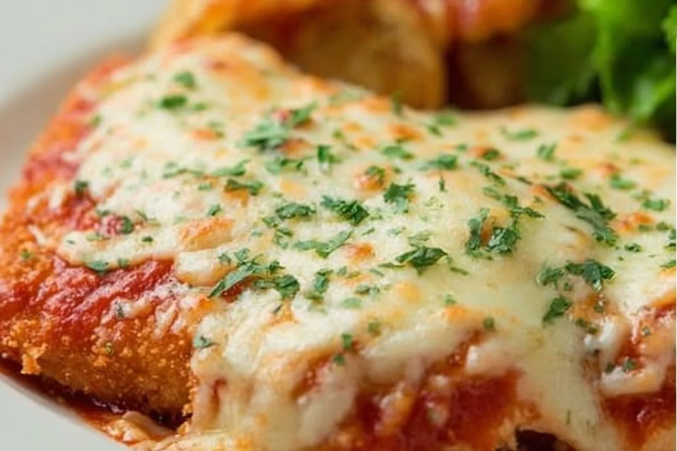 Ultimate Chicken Parmesan chicken parmesan Delicious ultimate chicken parmesan served with marinara sauce and melted cheese