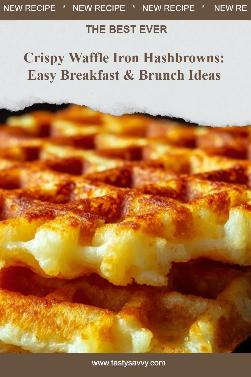 Waffle Iron Hashbrowns: A Crispy Delight