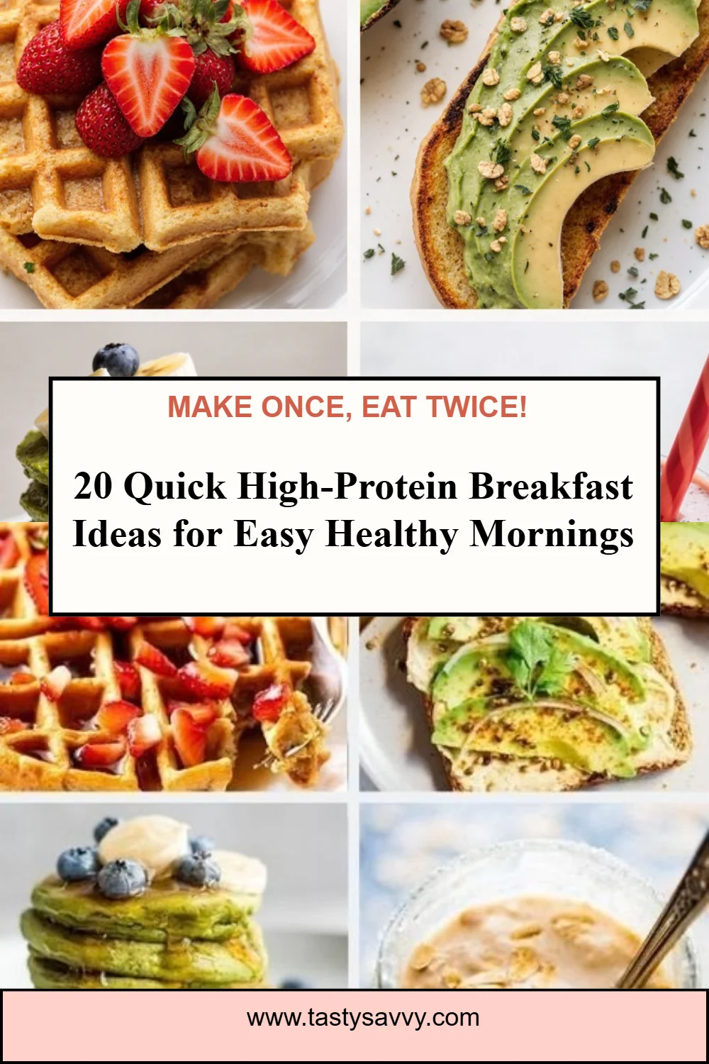 20 Quick High-Protein Breakfast Ideas