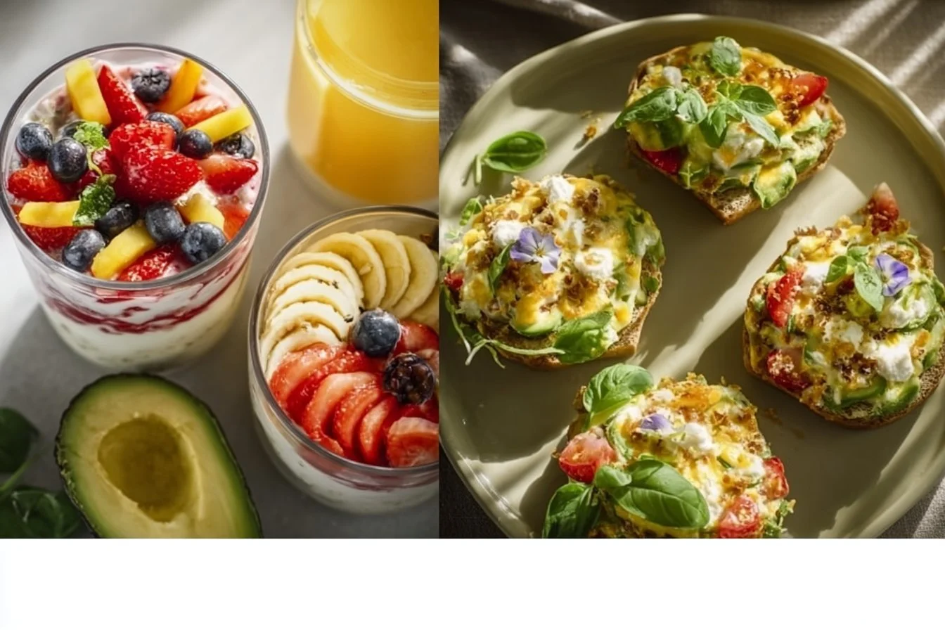 Healthy low-calorie breakfast options for a calorie deficit diet