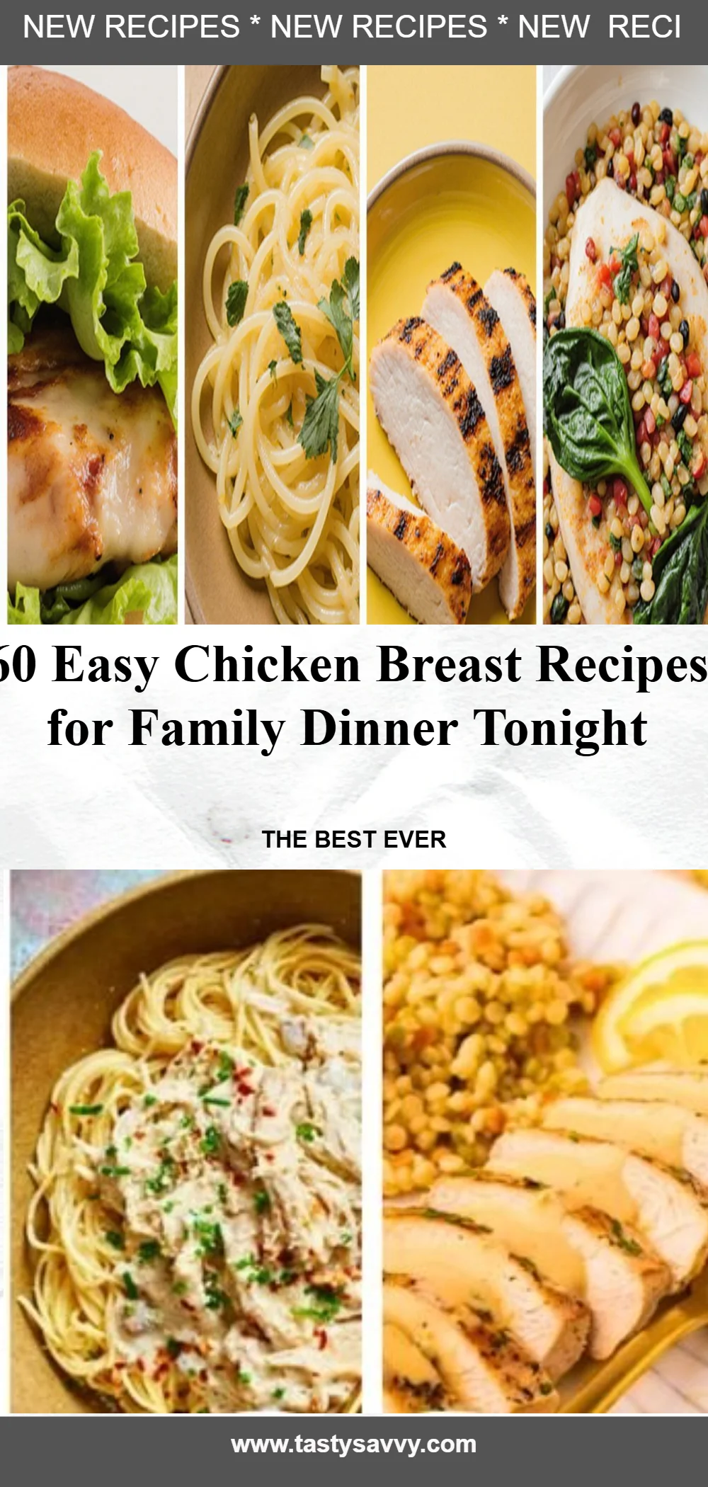 60 Chicken Breast Recipes & Dinner Ideas