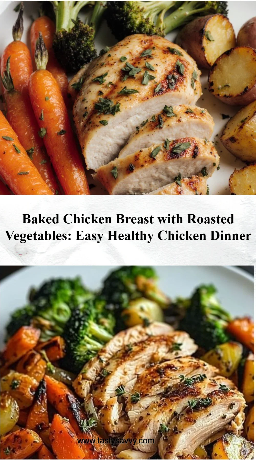 Baked Chicken Breast with Vegetables baked chicken Baked Chicken Breast with Vegetables