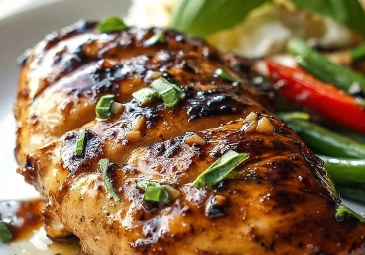 Balsamic Baked Chicken Breast