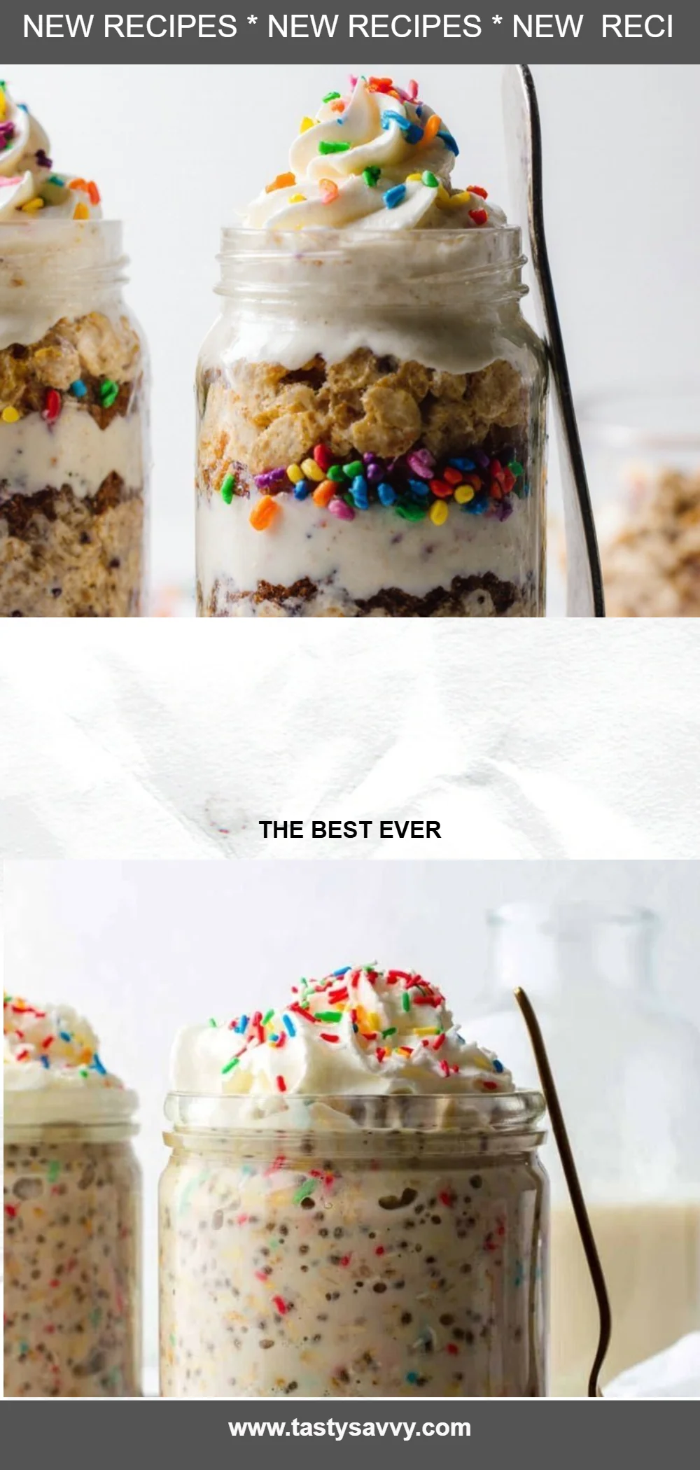 Birthday Cake Overnight Oats