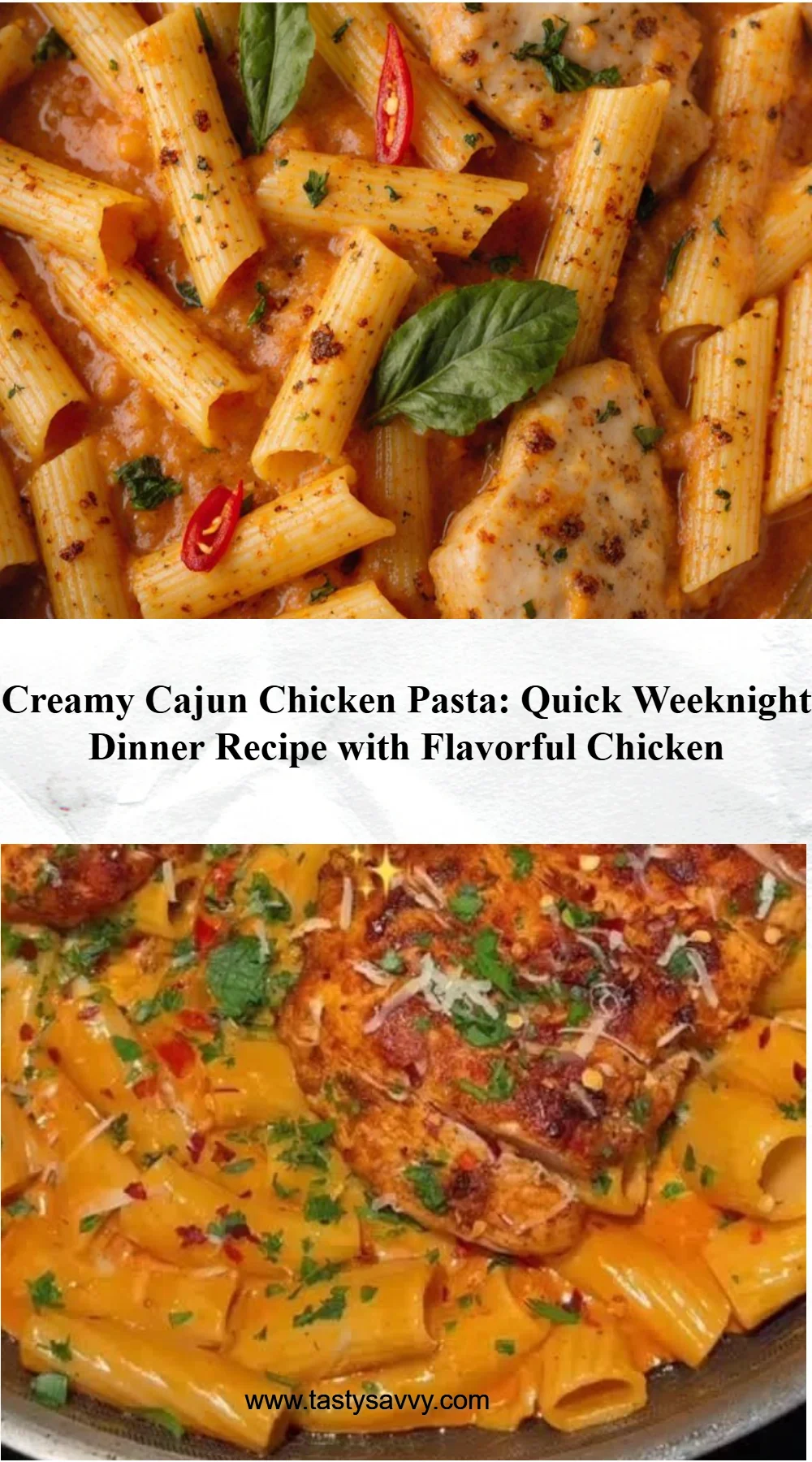 Creamy Cajun Chicken Pasta Cajun Chicken Pasta Creamy Cajun Chicken Pasta