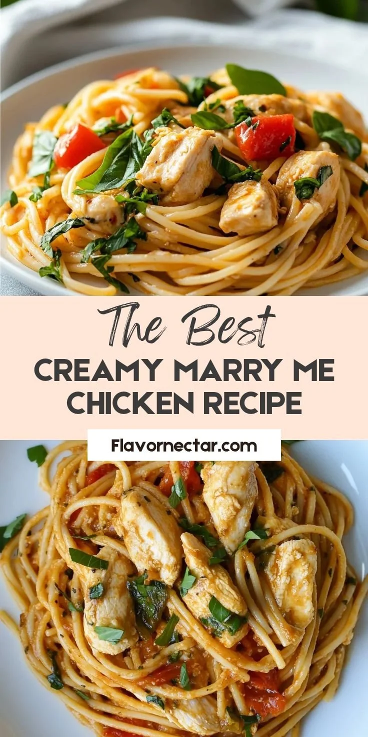 Creamy Marry Me Chicken Pasta