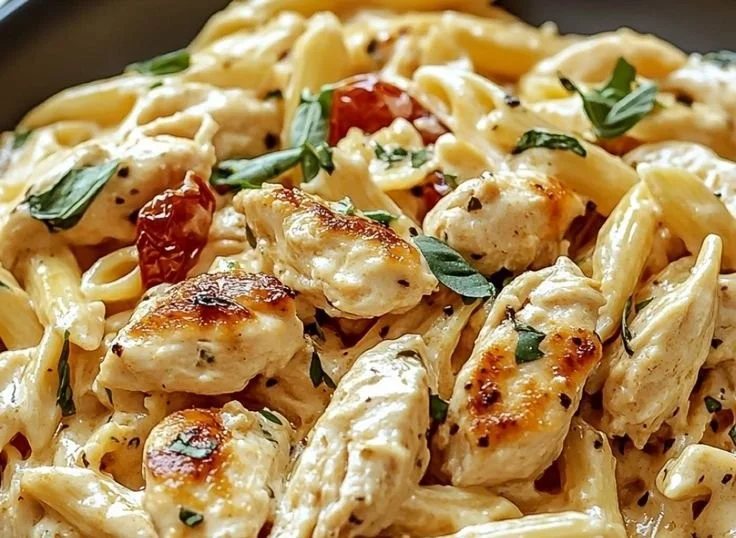 Creamy Sun-Dried Tomato Marry Me Chicken Pasta