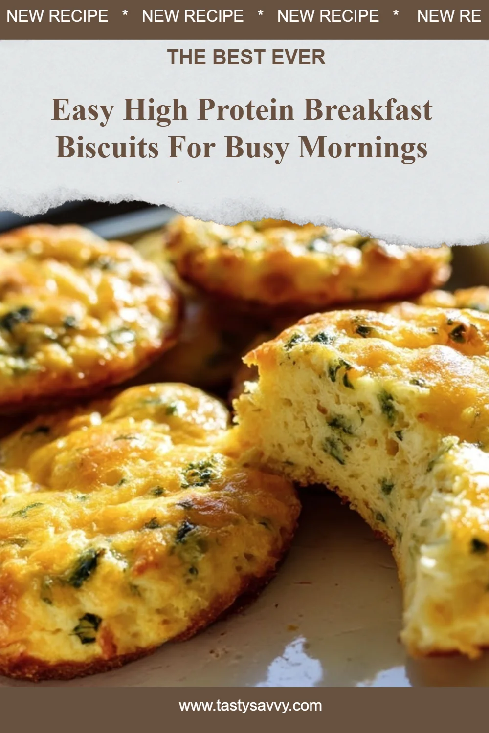 Easy Breakfast Protein Biscuits