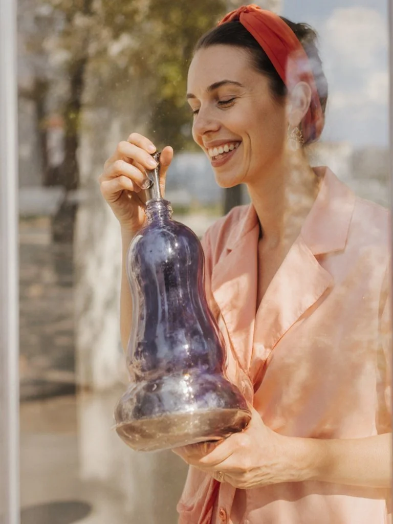 Bowl of overnight oats topped with fruits and nuts, great for a healthy breakfast