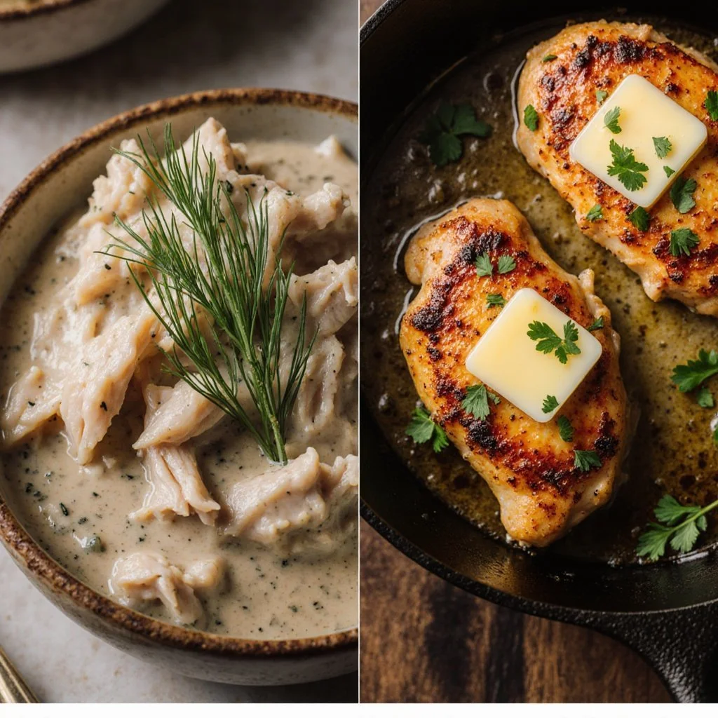 Delicious easy chicken breast recipes ready to serve.