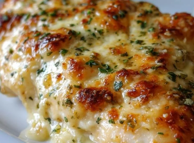 Easy Garlic Parmesan Chicken Bake garlic parmesan chicken Easy Garlic Parmesan Chicken Bake